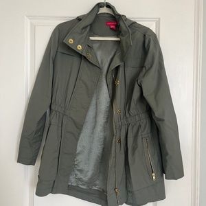 Ciao Milano Tess Rain Jacket, Olive Green